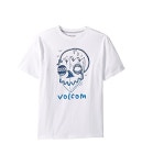 라쿠텐 - Volcom Kids ボルコム Tシャツ トップス カットソー White Surf Skull Short Sleeve Tee (Big Kids)