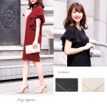 Rs Gown | 라쿠텐 일본: 이 봐, 소매 길이 성인 ラッフルスリーブドレス 결혼식 초대 파티 드레스 FD-250066