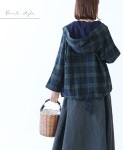 sanpo-bienvenue: 낙낙하게가 기분의 블랙 워치 걸쳐 입어◇◆◆◇cawaii sanpo 레이디스 패션 캐주얼 내츄럴 | 라쿠텐 일본 sanpo... 