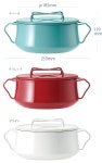 Smart Kitchen | 라쿠텐 일본: DANSK Kobenstyle Enamel 양 手鍋 18cm/ダンスク コベンスタイル에 나 멜 [25] fs4gm