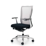 라쿠텐 - コクヨ フォスター チェア Foster スタンダードタイプ 可動肘 ランバーサポートなし 本革張地 CR-G2061B6L7E6