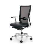 라쿠텐 - コクヨ フォスター チェア Foster スタンダードタイプ 可動肘 ランバーサポートなし 本革張地 CR-G2061B6L7E6