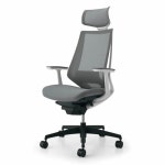 라쿠텐 - スーパーSALE期間中ポイント10倍 コクヨ デュオラ チェア オフィス ハイバック ランバーサポート付 可動肘 アルミポリッシュ... 