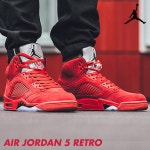 Sugar Online Shop: 나이키 NIKE 에어 조던 스니커 AIR JORDAN 5 RETRO 에어 조던 5 레트르136027-602맨즈구두 레드[7/13신뉴짐]... 