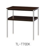 FUJIX | 라쿠텐 일본: 나카킨 전화기대 도장각 다리 TL-T70 다크 오크・TL-T70DK
