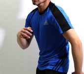 mensinna-SHOPvantann | 라쿠텐 일본: 　Adidas (아디다스) 봄 여름 DRY ^ ^ ^ t 셔츠 (쿠라이 마 라이트) 반 소매 t 셔츠 ITN48