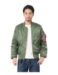WAIPER RAKUTENICHIBATEN: ALPHA INDUSTRIES alpha industry MA-1 flight jacket JAPAN FIT 20004... 