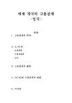 경제경영 세계 각국의 고용관계  영국 - 1 고용관계의 역사 2 노 사 정(노동조합  사용자단체  정부) 3 고용관계의 환경 4 ACA 대학레포트... 