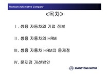 인적자원관리 쌍용자동차 HRM의 문제점 - 경제경영 인적자원관리  쌍용자동차 HRM의 문제점 대학레포트 경제경영