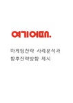 여기어때 마케팅전략 사례분석과 여기어때 향후전략방향 제시 - 경제경영 여기어때 마케팅전략 사례분석과 여기어때 향후전략방향 제시... 