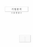 기업분석 로만손시계의 기업철저분석 - 경제경영 기업분석 로만손시계의 기업철저분석
