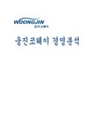 웅진코웨이 경영분석 - 경제경영 웅진코웨이 경영분석 대학레포트 경제경영