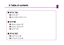 심리학 정서이론 - 사회과학 심리학  정서이론 대학레포트 사회과학