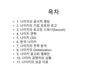 경영전략 나이키 경영전략 및 사례 연구1 - 경제경영 경영전략  나이키 경영전략 및 사례 연구1 대학레포트 경제경영