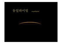 광고기획서 동일하이빌 광고기획서 - 경제경영 광고기획서  동일하이빌 광고기획서 대학레포트 경제경영