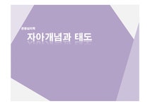 심리학 자아개념과 태도 - 사회과학 심리학  자아개념과 태도 대학레포트 사회과학