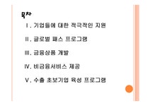 한국수출입은행 기업분석 한국수출입은행 경영전략분석 PPT자료 - 경제경영 한국수출입은행 기업분석 한국수출입은행 경영전략분석 PPT자료... 