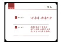 생태관광 레포트 - 사회과학 생태관광 레포트 대학레포트 사회과학