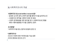 (사회복지개론) 사회복지조사방법 - 사회과학 (사회복지개론) 사회복지조사방법 대학레포트 사회과학