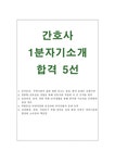 합격BEST5/간호사면접자기소개 서울성모병원간호사면접1분자기소개서예문 서울아산병원간호사면접1분스피치 강북삼성병원간호사면접1분자... 