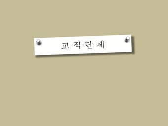 교직실무  교직단체-교원단체 및 교원노조 - 인문/교육  교직실무  교직단체-교원단체 및 교원노조