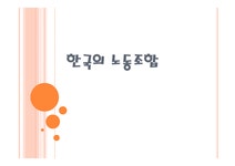 한국의 노동조합 - 경제경영 한국의 노동조합