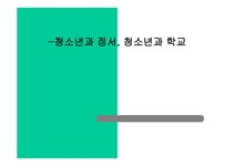 청소년 정서 보고서 - 사회과학 청소년 정서 보고서 대학레포트 사회과학