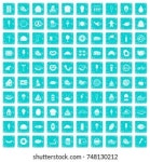 Veal Collection On Blue Vector 171492 Vector Art at Vecteezy Download Veal Collection On Blue Vector for free