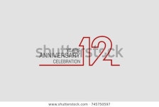 회사 축하 행사를 위해 흰색 바탕에 스톡 벡터(로열티 프리) 745750597