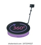 그라데이션 360도 레이블 컬렉션 | 무료 벡터