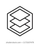 284 3 layer pictogram 이미지, 스톡 사진 및 벡터 | Shutterstock