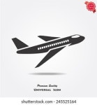 Airplan Icon 스톡 벡터(로열티 프리) 713488252 | Shutterstock