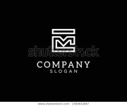 Alphabet Logo That Combines 2 Letters 스톡 벡터(로열티 프리) 1593632947