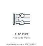 32 Alto clef logo 이미지, 스톡 사진 및 벡터 | Shutterstock
