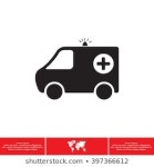   Ambulance Icon Vector Illustration 스톡 벡터(사용료 없음) 695742550 - Shutterstock ambulance icon. vector illustration