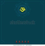 Aum(Om) Holy Motif Vector Art 그림 스톡 벡터(로열티 프리) 1647150166