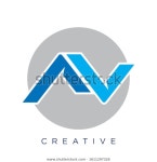 Av N Logo Design Vector Icon 스톡 벡터(로열티 프리) 1611297328