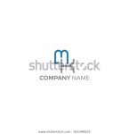 Bk Kb Mk Brand Apparel Logo 스톡 벡터(로열티 프리) 1631980525