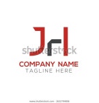 Creative Letter Jh Logo Design Vector 스톡 벡터(로열티 프리) 1632794806