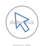 Cursor Colour Line Vector Icon 스톡 벡터(로열티 프리) 1518096782