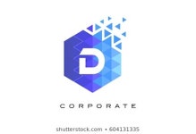 162,161 D logo design 이미지, 스톡 사진 및 벡터 | Shutterstock
