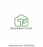 광고 배너 유기 생태 건물 바이오 하우스 에코 그린 홈 | 프리미엄 벡터