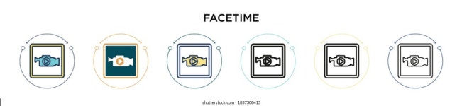 193 Facetime interface 이미지, 스톡 사진 및 벡터 | Shutterstock