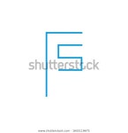 호반에프에스(F.S) | FS 문자 로고 설계F 문자 아이콘 스톡 벡터(로열티 프리) 1655119675