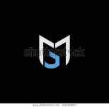 Gm Mg Letter Designs Logo Icons 스톡 벡터(로열티 프리) 1625249977