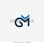 Gm Mg Letter Designs Logo Icons 스톡 벡터(로열티 프리) 1625250028