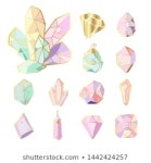 Gold crystal 이미지, 스톡 사진 및 벡터 | Shutterstock