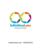 Infinitive Lens Logo 스톡 벡터(로열티 프리) 1065563156 | Shutterstock
