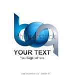 비큐논현지점 | Initial Letter Bq Logo Template Colored 스톡 벡터(로열티 프리) 1085301341