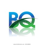비큐논현지점 | Initial Letter Bq Logotype Company Name 스톡 벡터(로열티 프리) 691189024